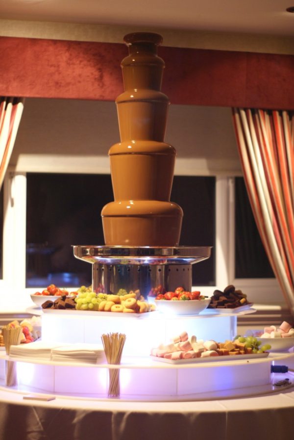 Corporate Event Chocolate Fountain Hire Exhibition Cholcolate Fountains